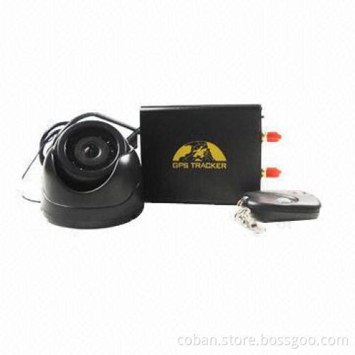 TK106 GPS Car Tracking System, Lock/Unlock Door by Remote Control or SMS, Takes Photos Remotely